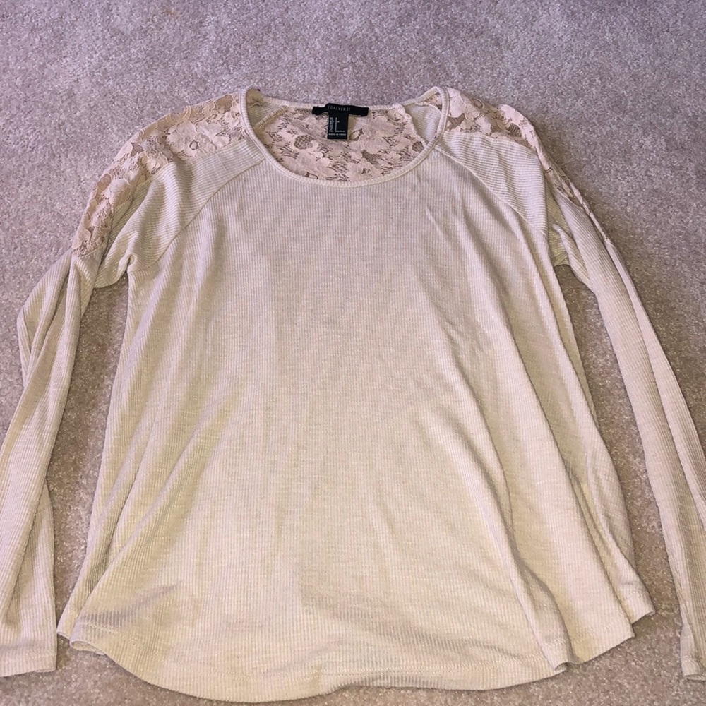 Lace long sleeve